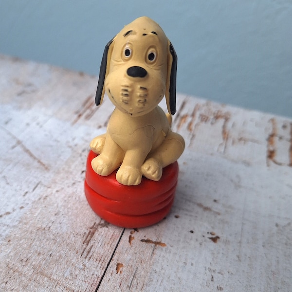 Loriot Wum Hund Figur