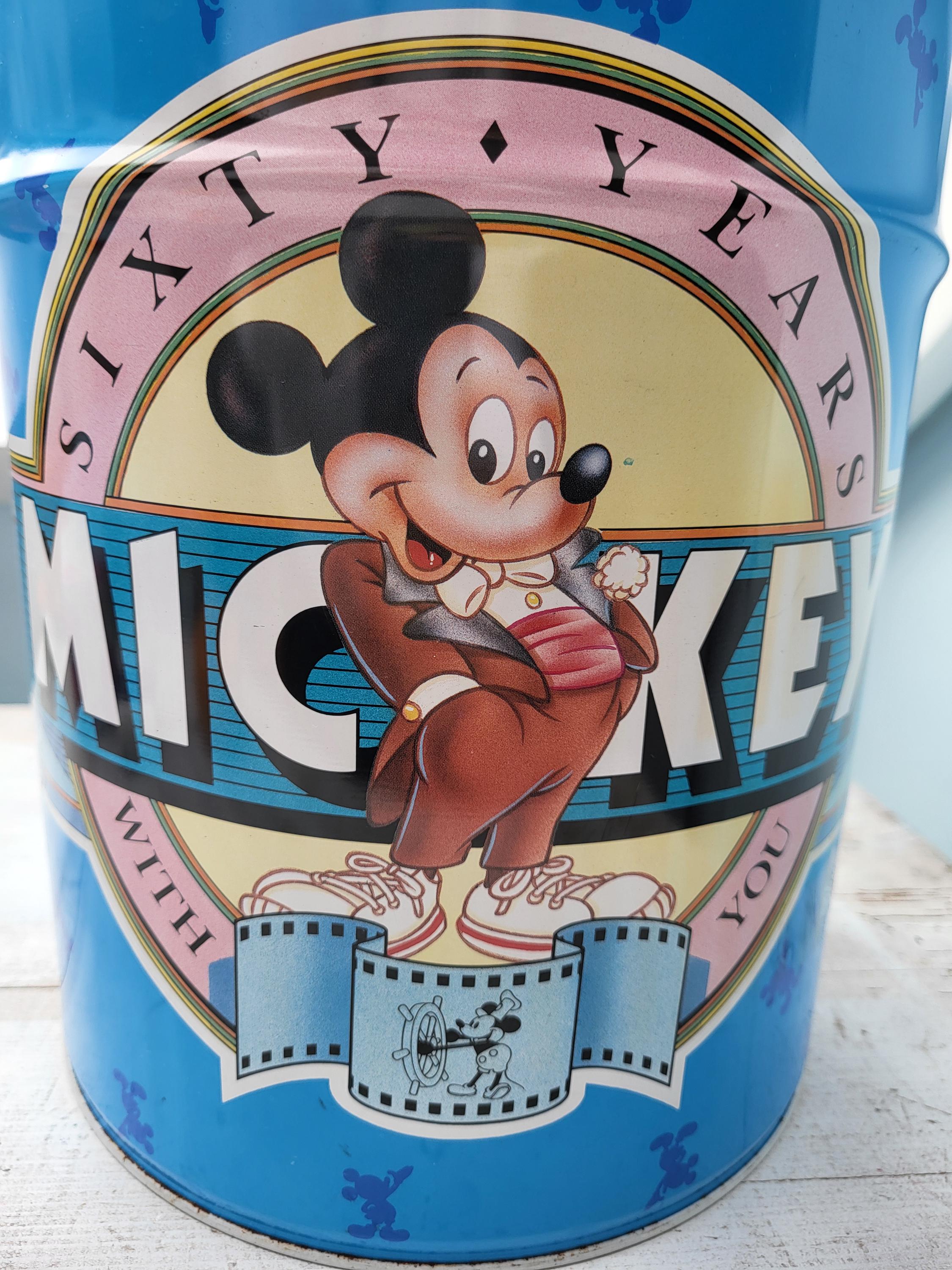 Disney Mickey Mouse Trash Can Vintage - Etsy