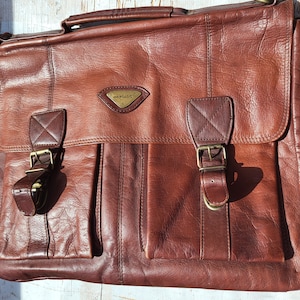 mallette vintage marron Haroldd's