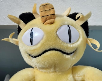 Meowth Pokemon Plush Toy Vintage