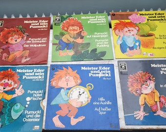 Vintage Pumuckl Schallplatte, verschiedene