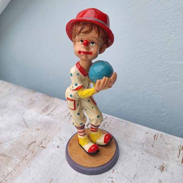 vintage Clown Figur, Auswahl