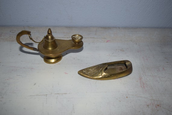 Vintage Aladin Ollampe Raucherstabchen Halter Etsy