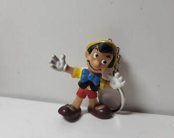 Vintage Pinocchio keychain