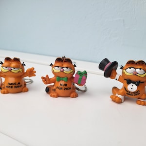 Garfield Schlüsselanhänger, verschiedene Motive