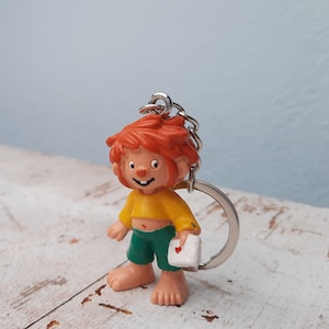 Vintage Pumuckl Schlüsselanhänger, Liebesbrief