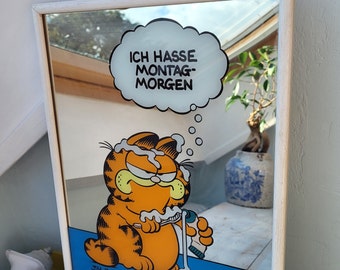 Garfield Spiegelbild, vintage