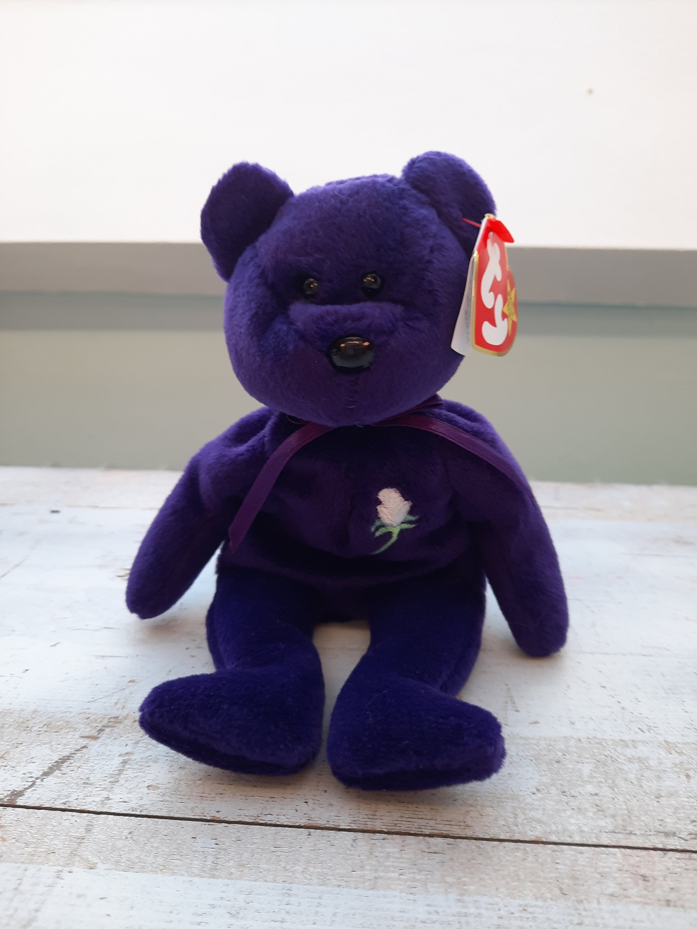 Original Ty Beanie Baby Princess Bear Etsy UK