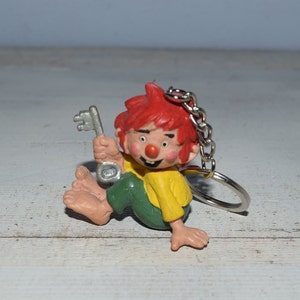 Vintage Pumuckl sleutelhanger, sleutel