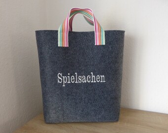 Spielzeug Tasche aus Filz