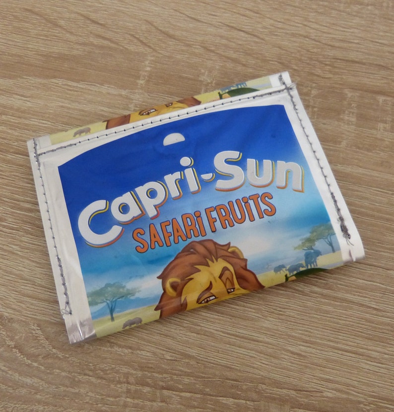 Geldbeutel aus Getränkepacks Safari Fruts Bild 2