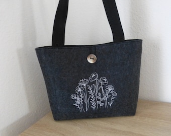 Filztasche "Wiesenblumen"