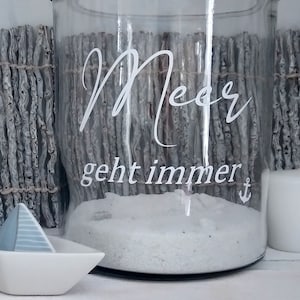 Aufkleber, Plott, maritim,  Meer, Sticker, Spiegel,  Wohndeko, Glasaufkleber, Rubon