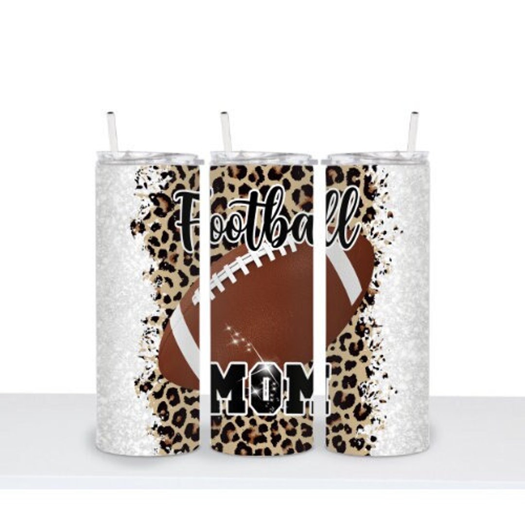 Football Mom Tumbler Football Mom Football Tumbler Football Etsy