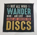 Funny Disc Golf Towel, Retro Frisbee Gift for Dad