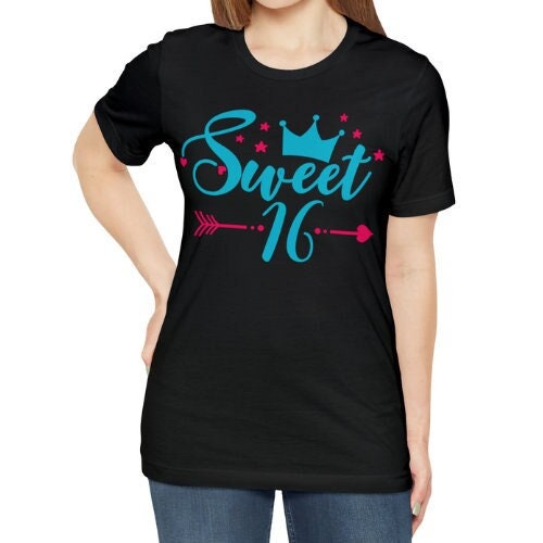 Sweet Sixteen Shirt Sweet Sixteen Sweet 16 Sweet 16 Shirt - Etsy