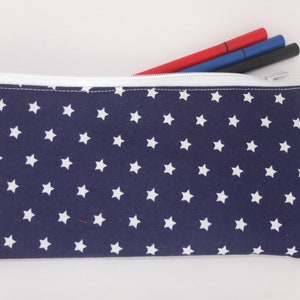 Pencil case * Stars blue * Pencil case