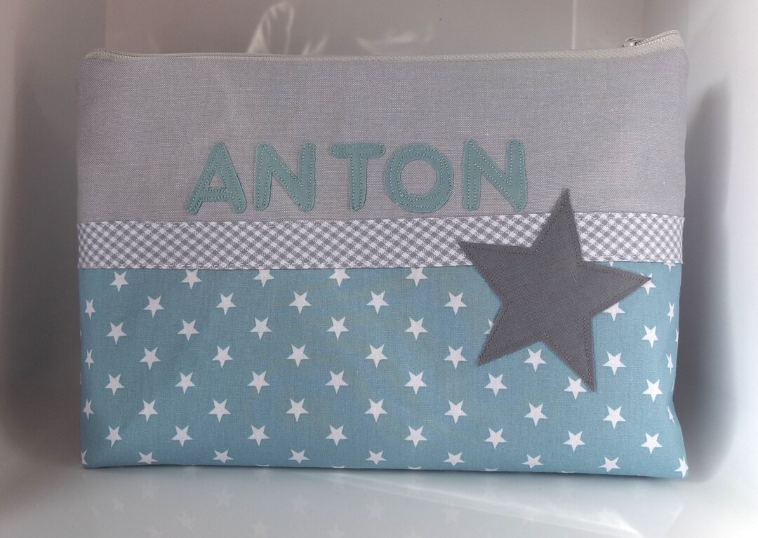 Diaper Bag With Name star Mint Diaper Bag Etsy