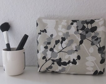 Sac cosmétique en coton enduit