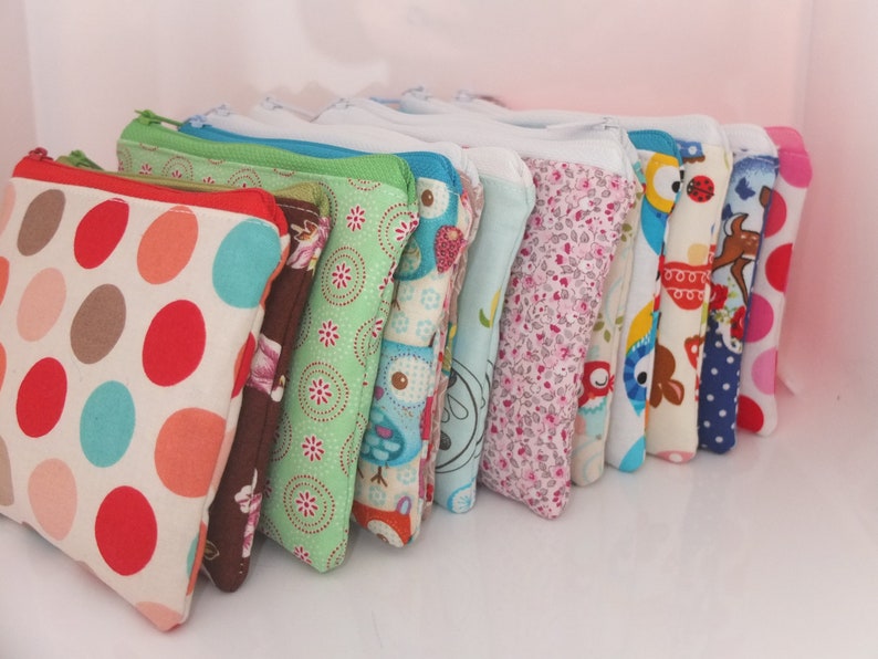 purse makeup bag makeup wallet purse Mini bag * graphic * for money small bag first aid cards