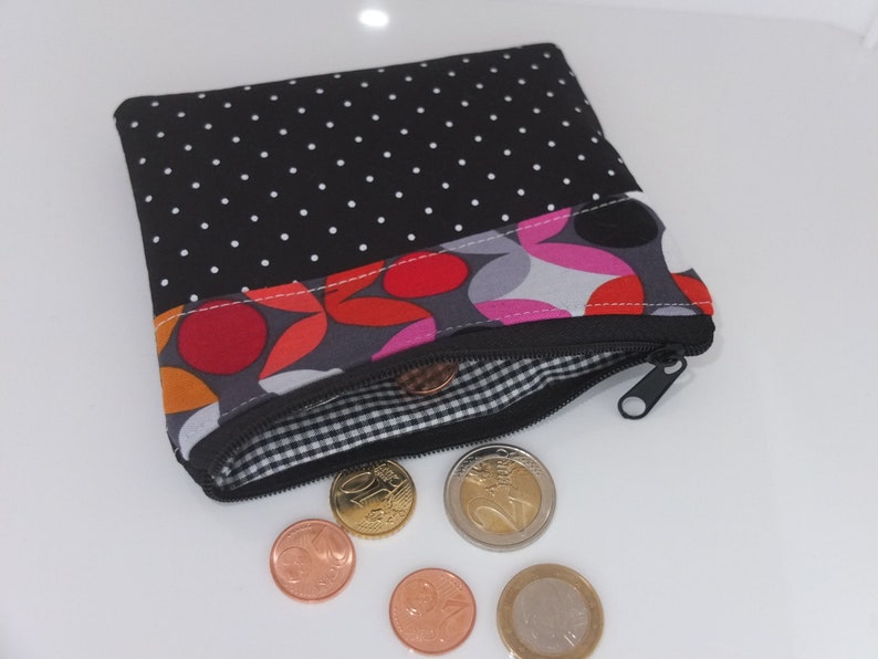 purse makeup bag makeup wallet purse Mini bag * graphic * for money small bag first aid cards