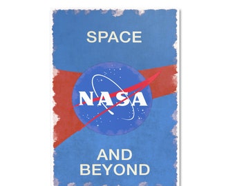 Poster Kunstdruck A3 NASA Vintage Deko Poster Bilder Bild