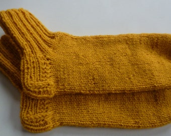 Children's knitted socks, hand-knitted with love, sole length of approx. 18 cm