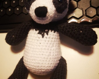 Crocheted bear size approx. 25 cm