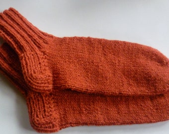 Children's knitted socks, hand-knitted with love, sole length of approx. 18 cm