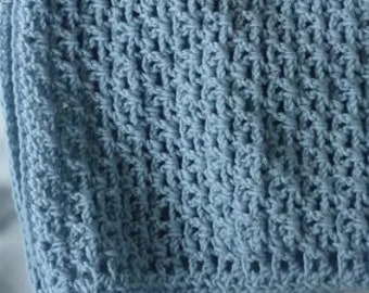 1 crocheted baby blanket