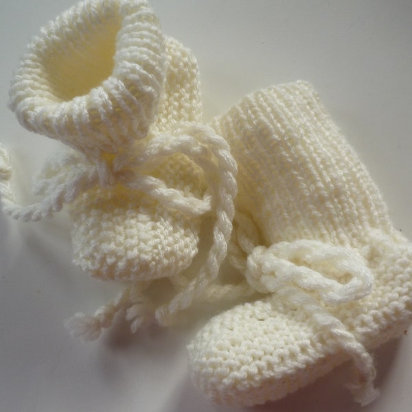 knitted shoes for babies
