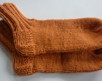 Children's knitted socks, hand-knitted with love, sole length of approx. 16 cm