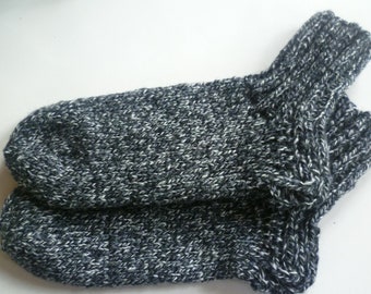 Children's knitted socks, hand-knitted with love, sole length of approx. 17 cm