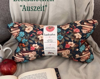 Reading bones / reading pillow / time out / gift / pillow / side sleeper / relaxation / back support / reading / neck pillow / hygge / books