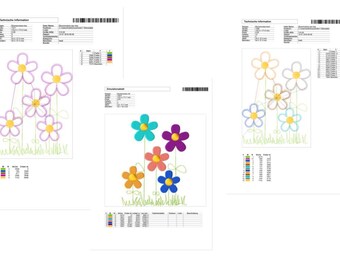 Embroidery file "Blumenwiese" 13x18 frame