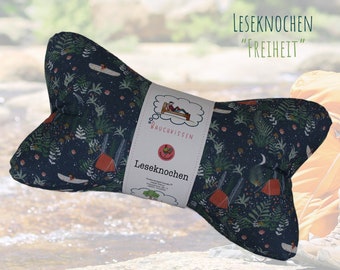 Leseknochen / Lesekissen / Relaxkissen / Entspannung / Rückenstütze / Lesen / Nackenkissen / Hygge / Camping / Freiheit / Zelt / Boot