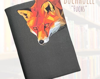 Couverture de livre pour livres empruntés ou préférés / couverture de livre en tissu / couverture / couverture de protection pour livres / reliure / emballage / cadeau