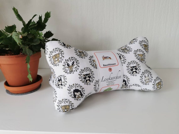 Lectura de Huesos Almohadas de Lectura Almohadas Relajantes Relajacion Soporte para la Espalda Lectura Almohadas para el Cuello Animales del Bosque Ninos Unico Mini Grande Etsy Espana