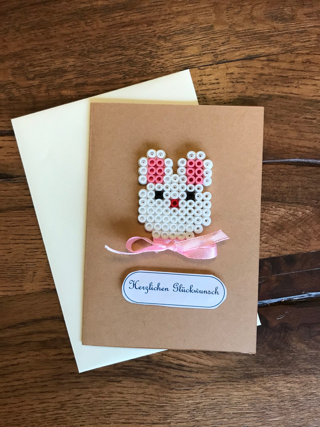 Congratulations Rabbit Birthday Card Congratulations Rabbit - Etsy Australia