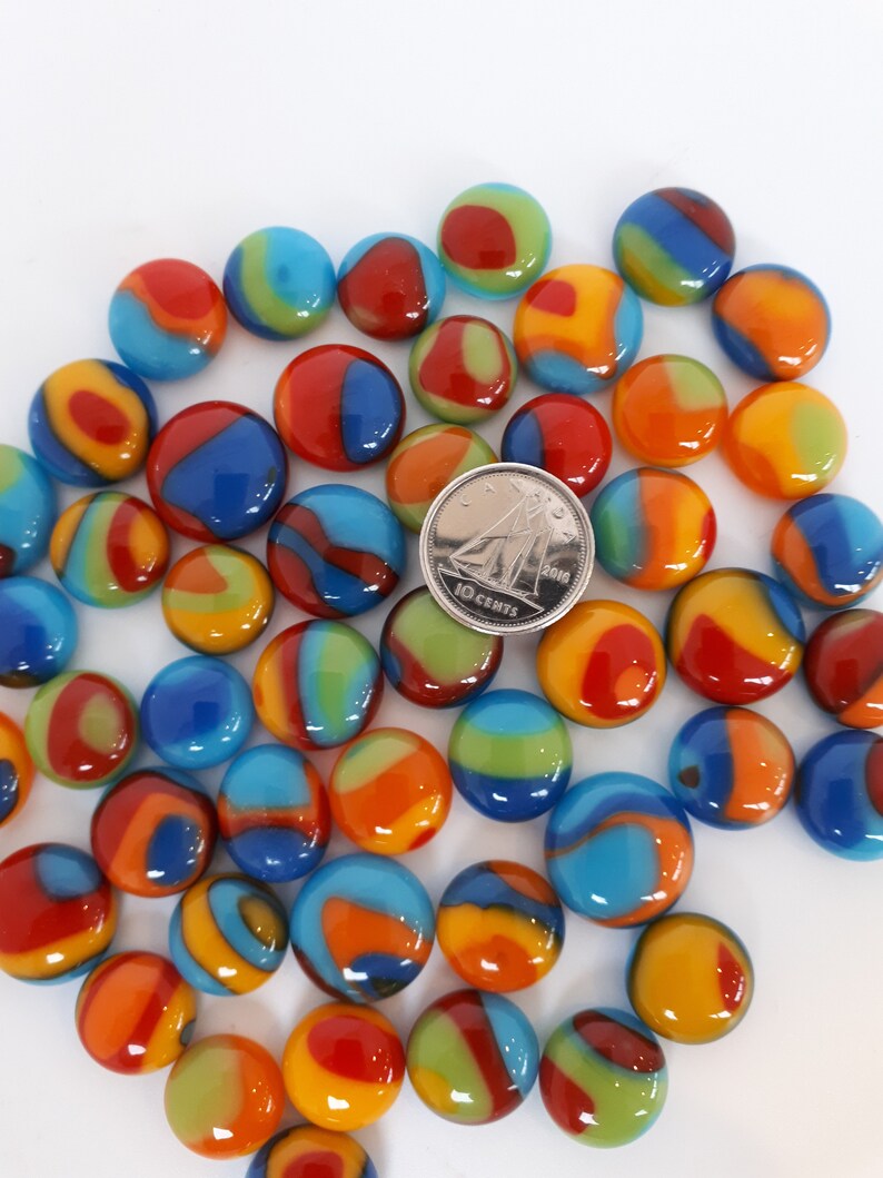 Happy Dots Fusible Glass Dots COE 96 Etsy