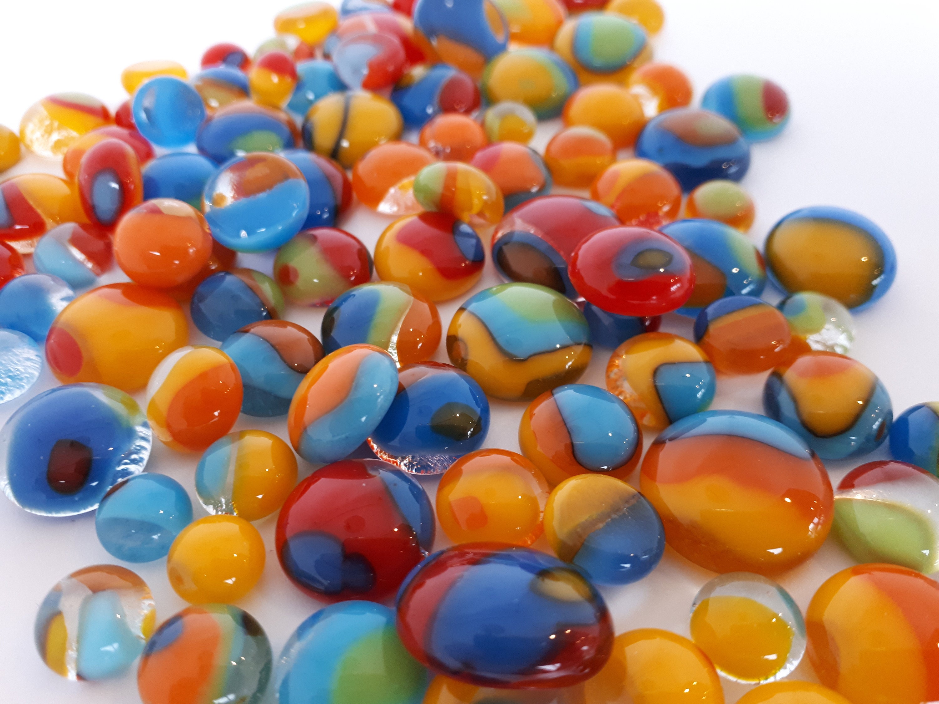 Happy Dots Fusible Glass Dots COE 96 Etsy