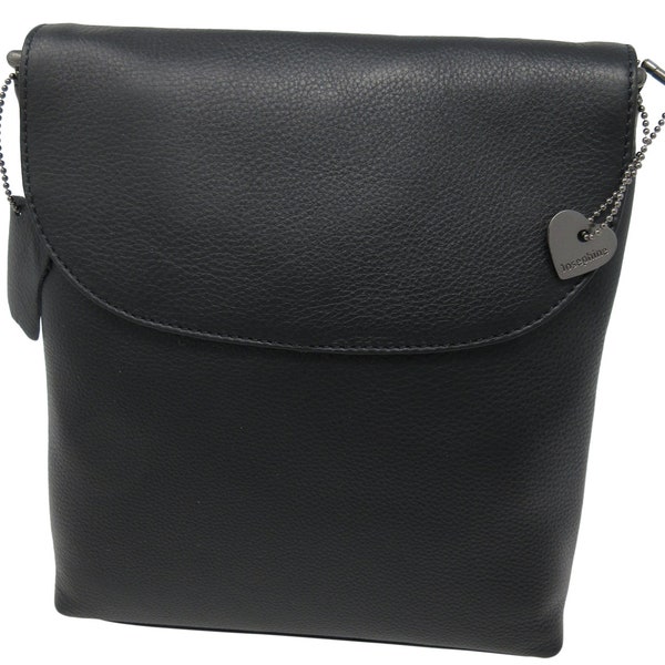 Damen Handtasche klein leicht echt Leder crossbody Umhängetasche (109)