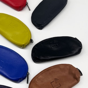 Schlüsselanhänger Leder Schlüsseletui Schlüssel Tasche Schlüsselmäppchen Geschenk (962)