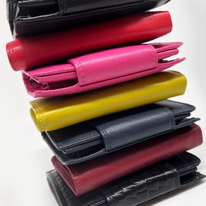 Brieftasche WIENER MINIBRIEFTASCHE (934) Echt Leder mit RFID-Schutz