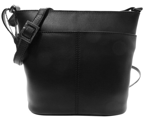 lightweight leather shoulder bag