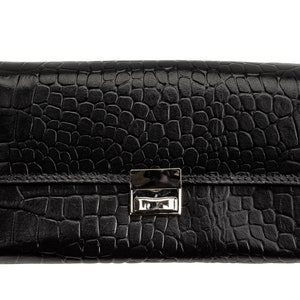 Professional Waiter Wallet Leather Large Sturdy Coin Pocket Waiter Wallet 6 Bill Compartments Large Wallet (909)