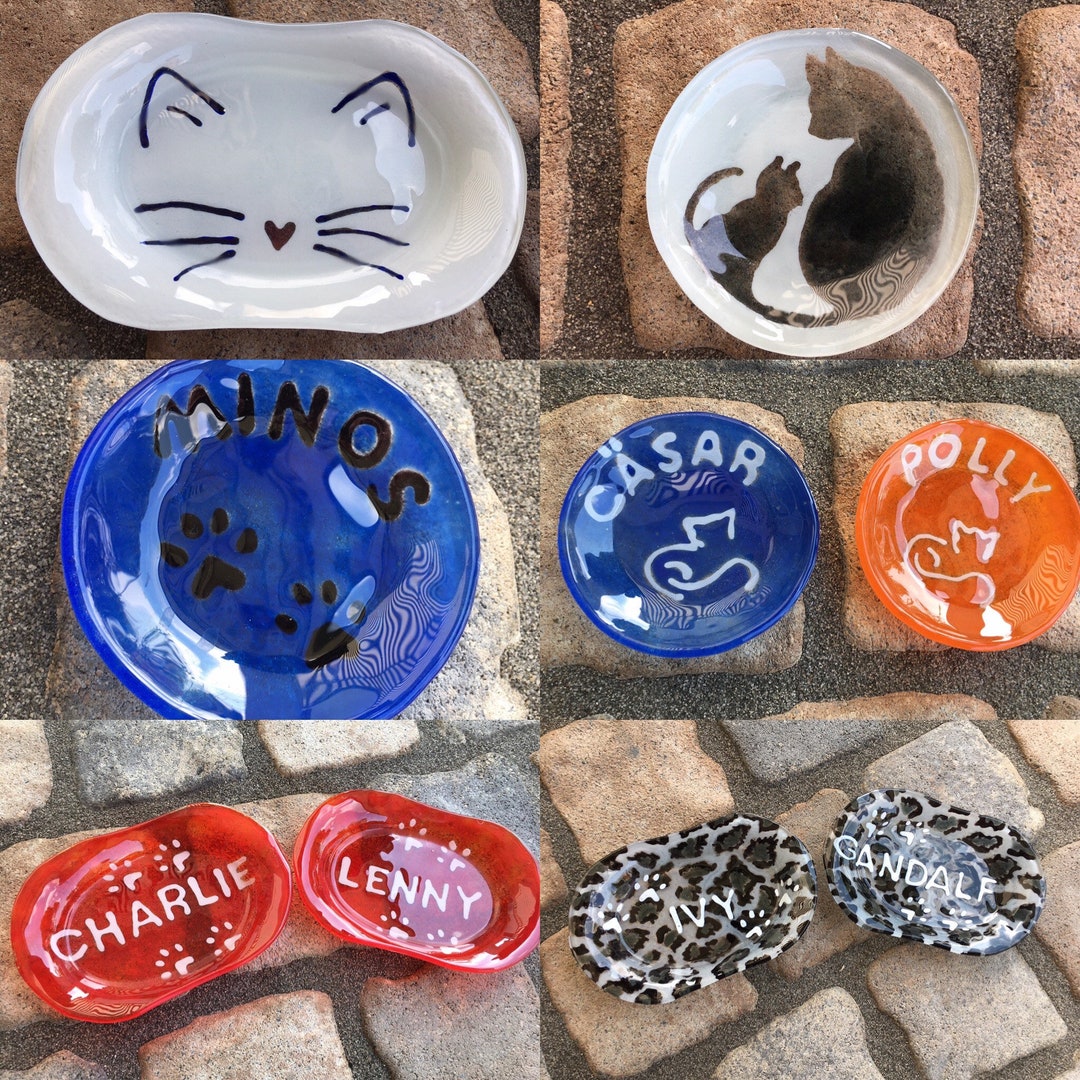 Glass Food Plate Etsy