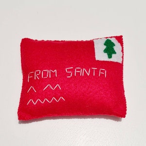 Carta Catnip/carta do Papai Noel/brinquedo de gato de Natal/presente do Papai Noel