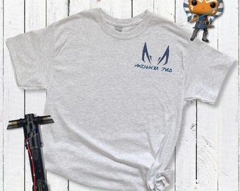 Captain Rex inspired unisex t-shirt/sweatshirt/hoodie embroidery - black/grey