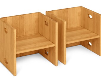 Set of 2 Elena reversible stools
